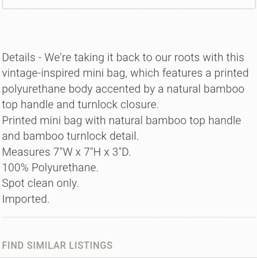 New Lilly Pulitzer Bamboo Top Handle Bag Botanical Green - Picture 6 of 6